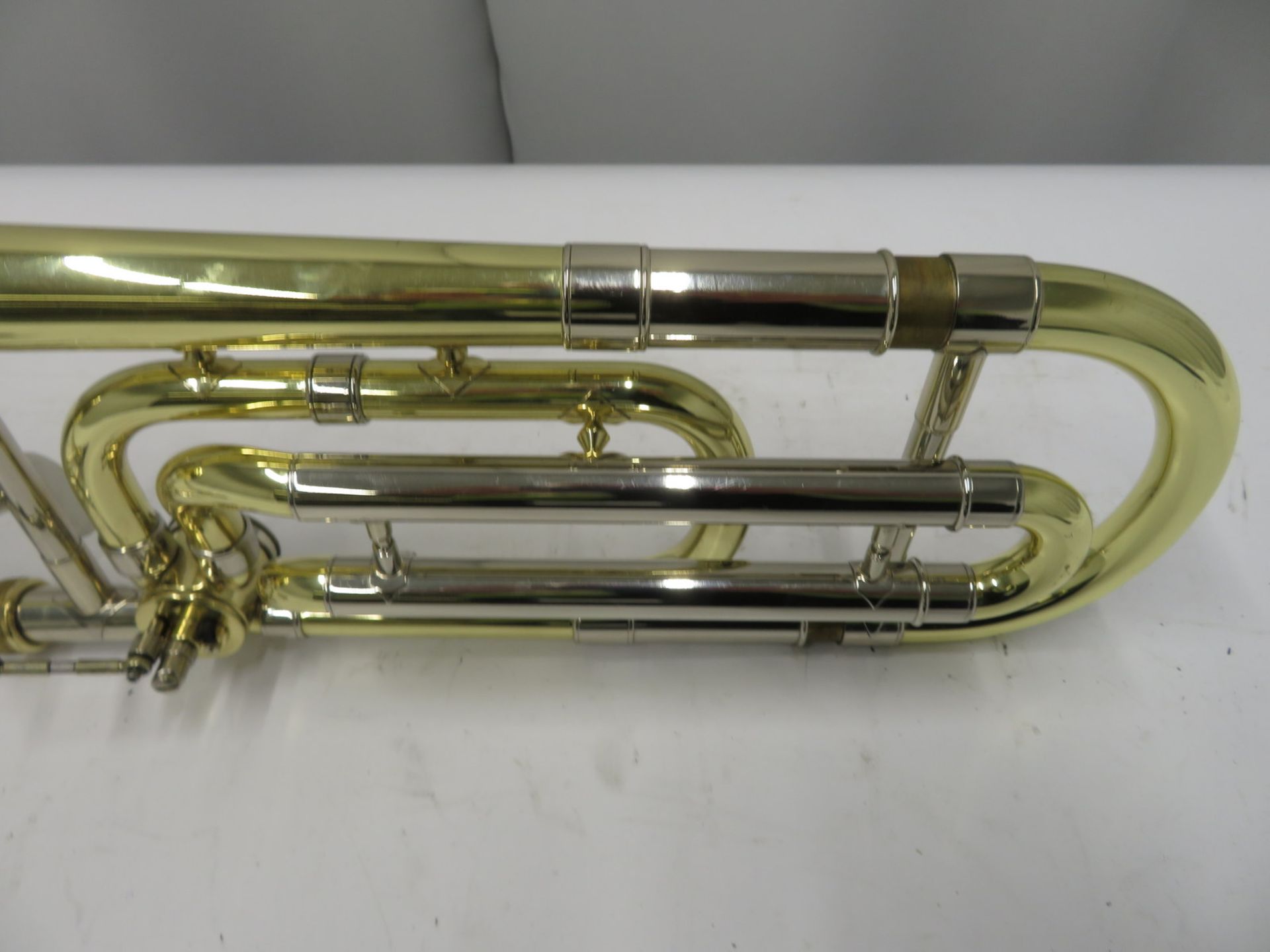 Bach Stradivarius model 42 trombone with case. Serial number: 15471. - Image 4 of 14