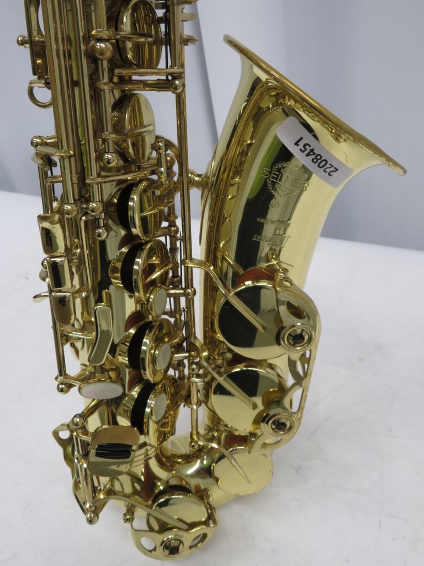 Henri Selmer 80 Super Action Serie 3 alto saxophone with case. Serial number: N.622903 - Image 11 of 21