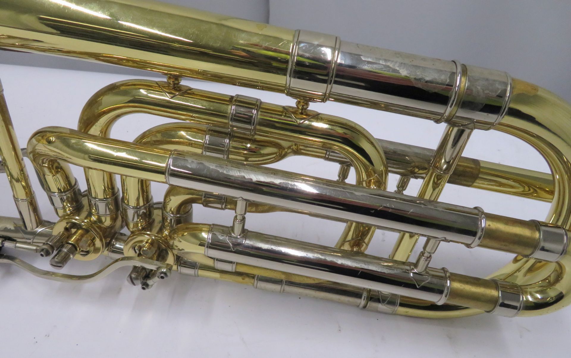 Bach Stradivarius model 50BL trombone with case. Serial number: 42323. - Image 7 of 18