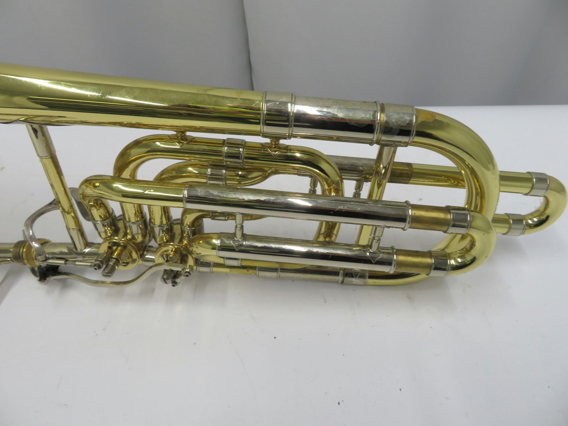 Bach Stradivarius model 50BL trombone with case. Serial number: 42323. - Image 5 of 18