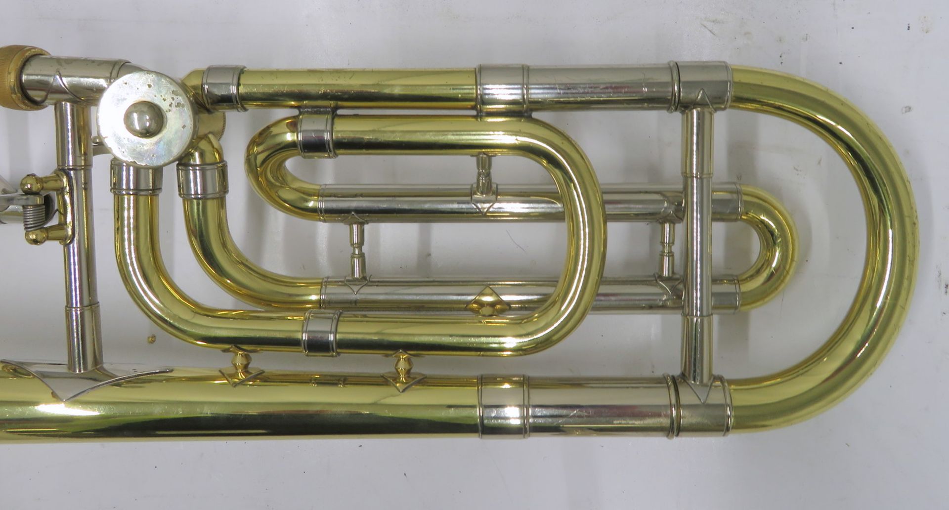 Bach Stradivarius model 42 trombone with case. Serial number: 98216. - Image 14 of 16