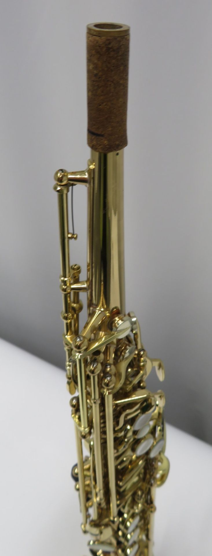 Henri Selmer 80 super action series 2 soprano saxophone with case. Serial number: N.533401. - Image 8 of 22