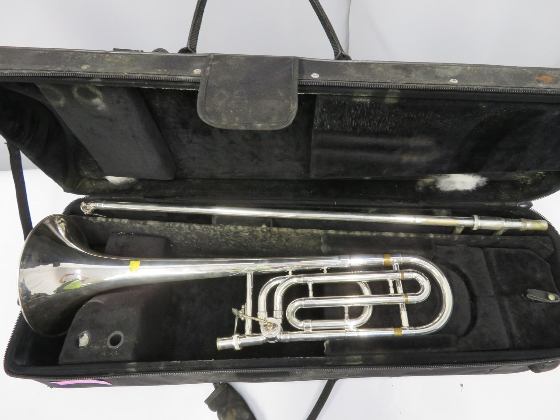 Bach Stradivarius model 42 trombone with case. Serial number: 96593. - Image 2 of 18