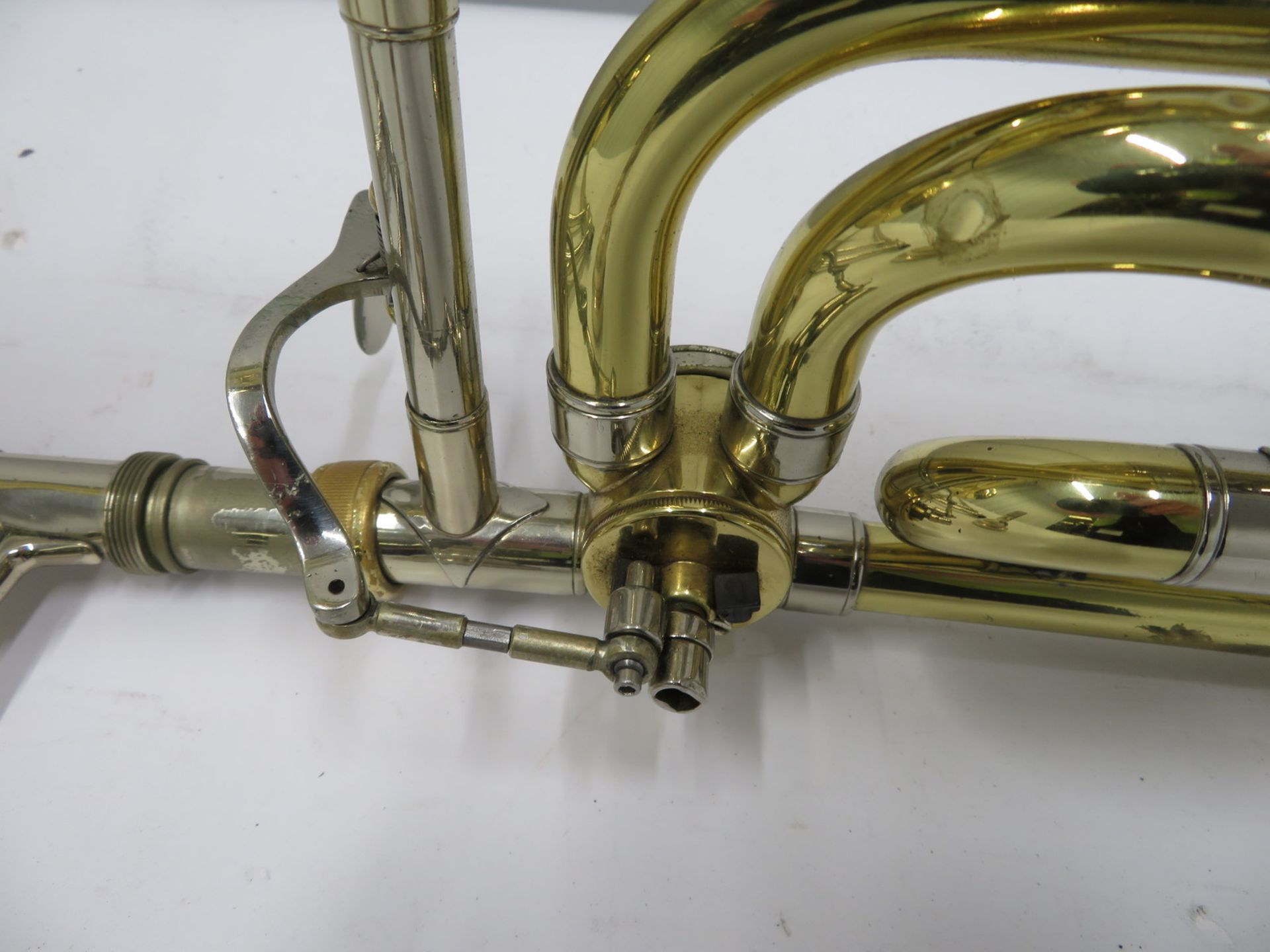 Bach Stradivarius model 42 trombone with case. Serial number: 98216. - Image 6 of 16