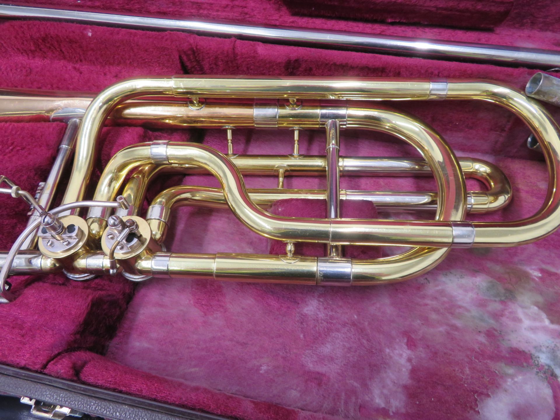 Besson Sovereign trombone with case. Serial number: 830422. - Image 5 of 17