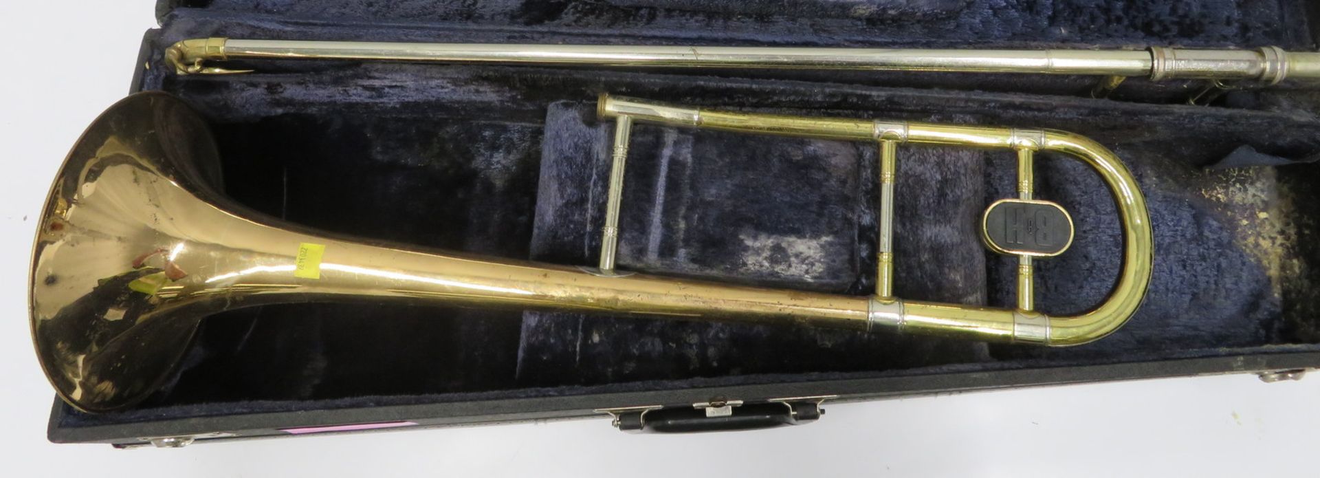 Boosey & Hawkes sovereign trombone with case. Serial number: 675255. - Image 2 of 14