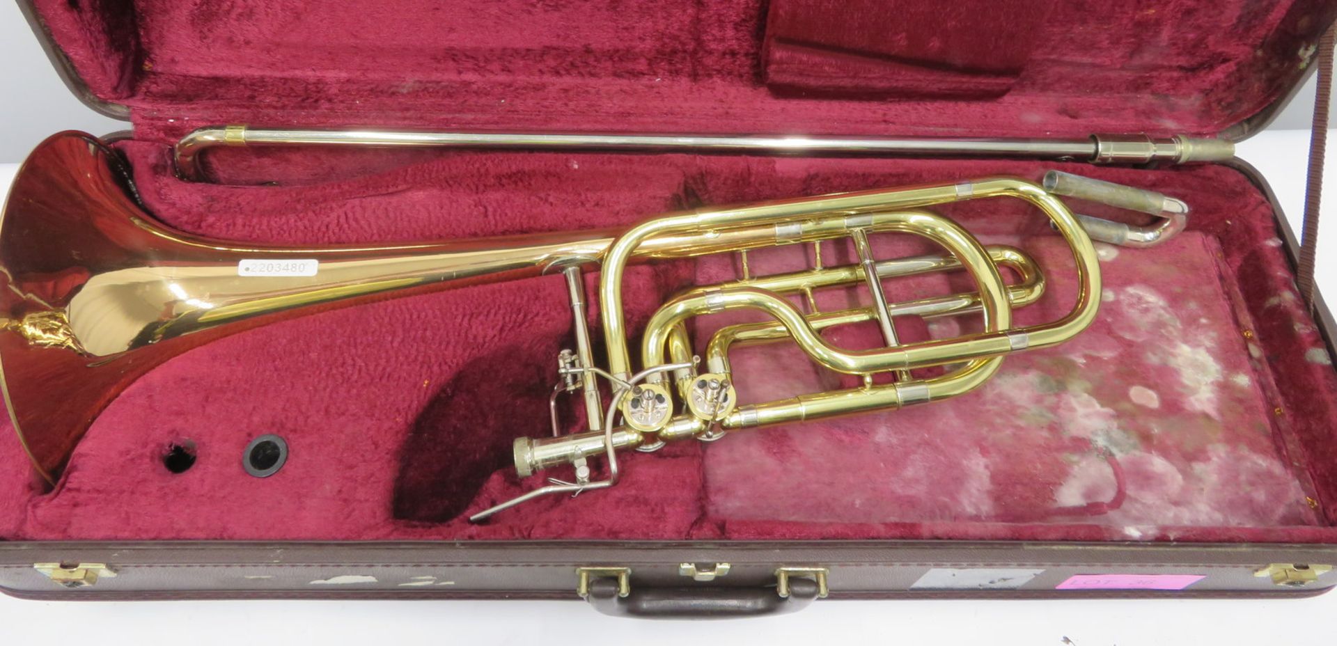 Besson Sovereign trombone with case. Serial number: 830422. - Image 2 of 17