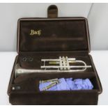 Bach Stradivarius model 37 ML trumpet with case. Serial number: 526621.