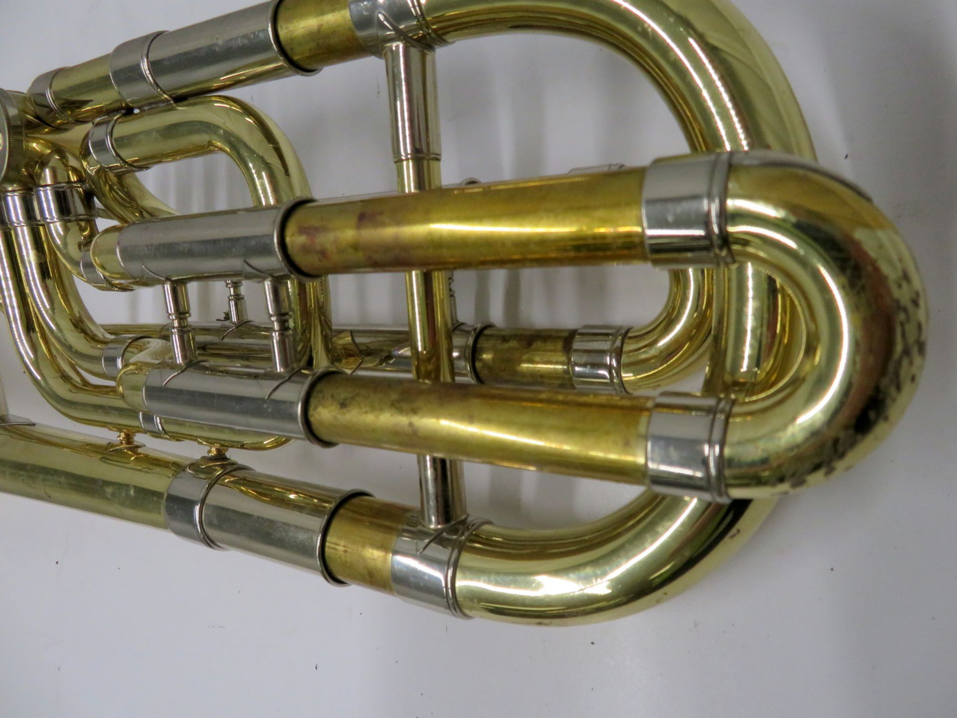 Bach Stradivarius model 50B bass trombone with case. Serial number: 85116. - Image 16 of 17