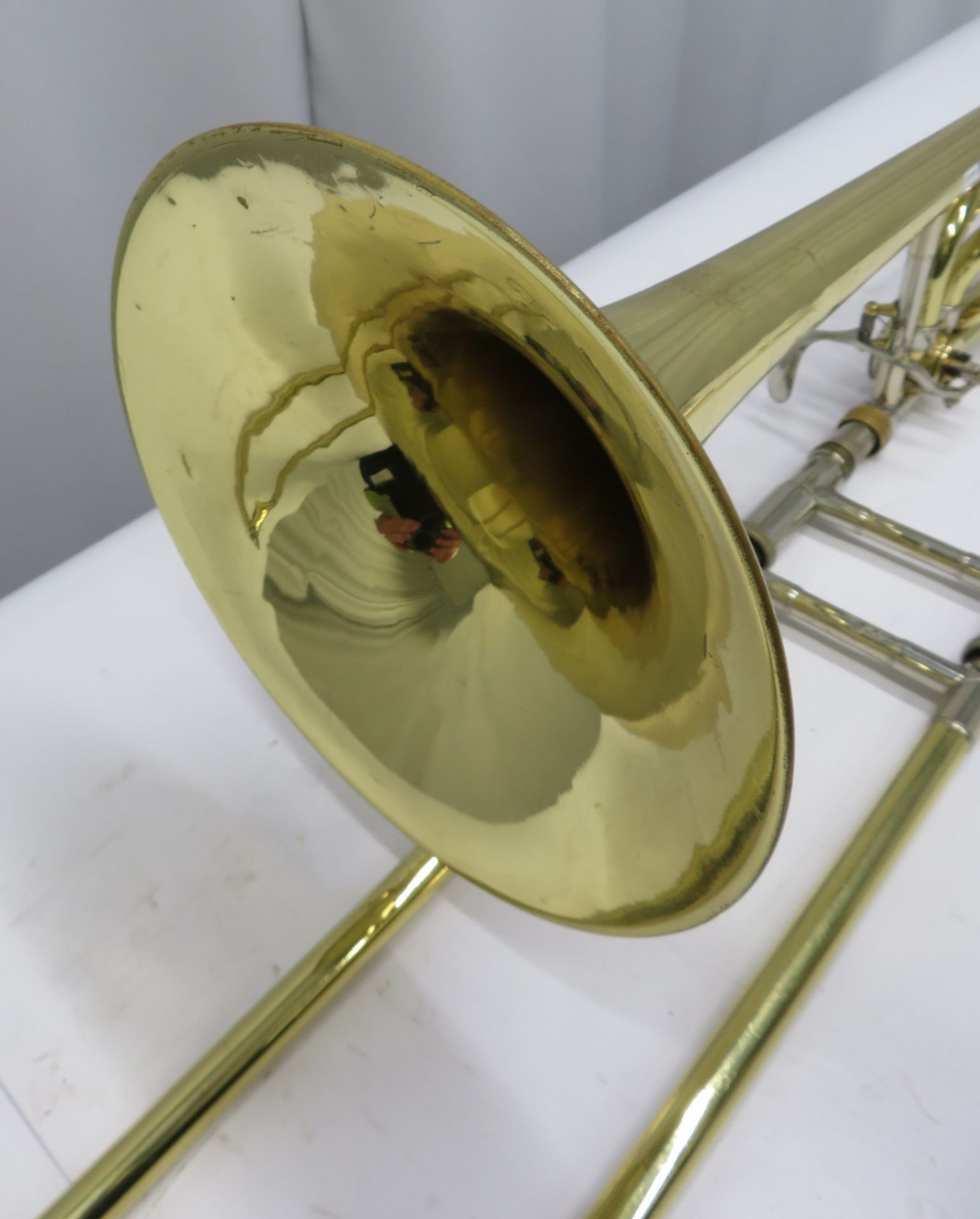 Bach Stradivarius model 42 trombone with case. Serial number: 98216. - Image 11 of 16