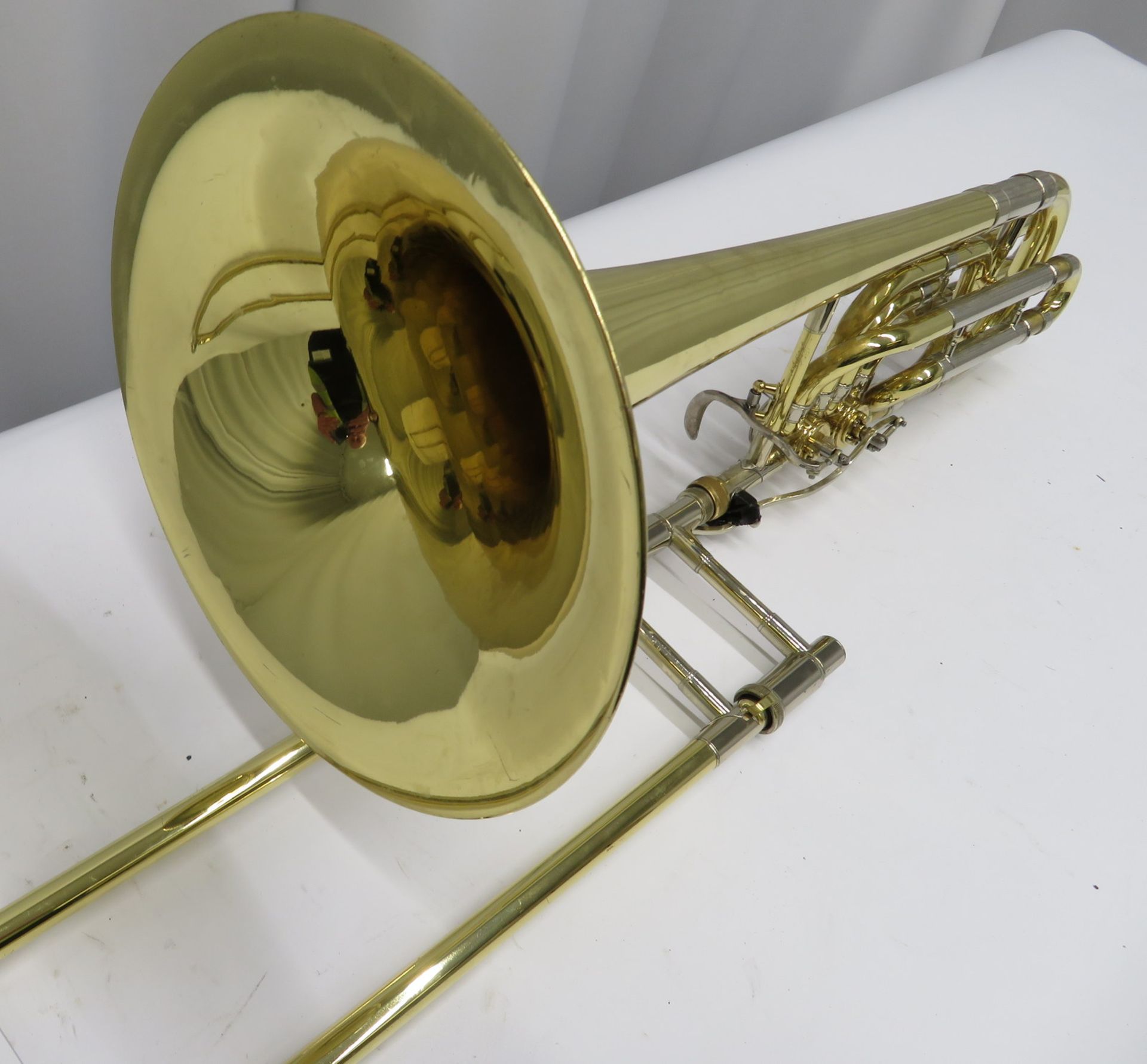 Bach Stradivarius model 50BL trombone with case. Serial number: 42323. - Image 12 of 18