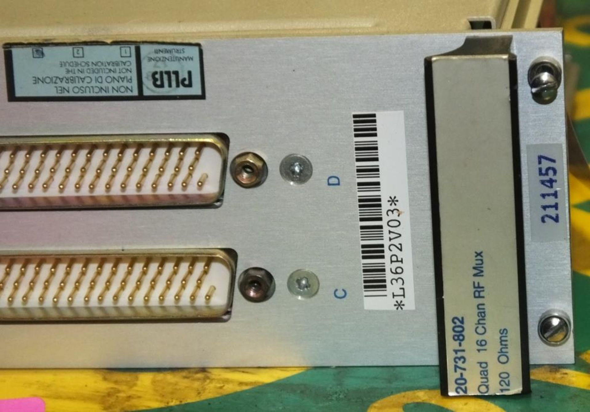 Pickering 50W power supply module, Pickering Quad 16 channel RF mix module - Image 3 of 3
