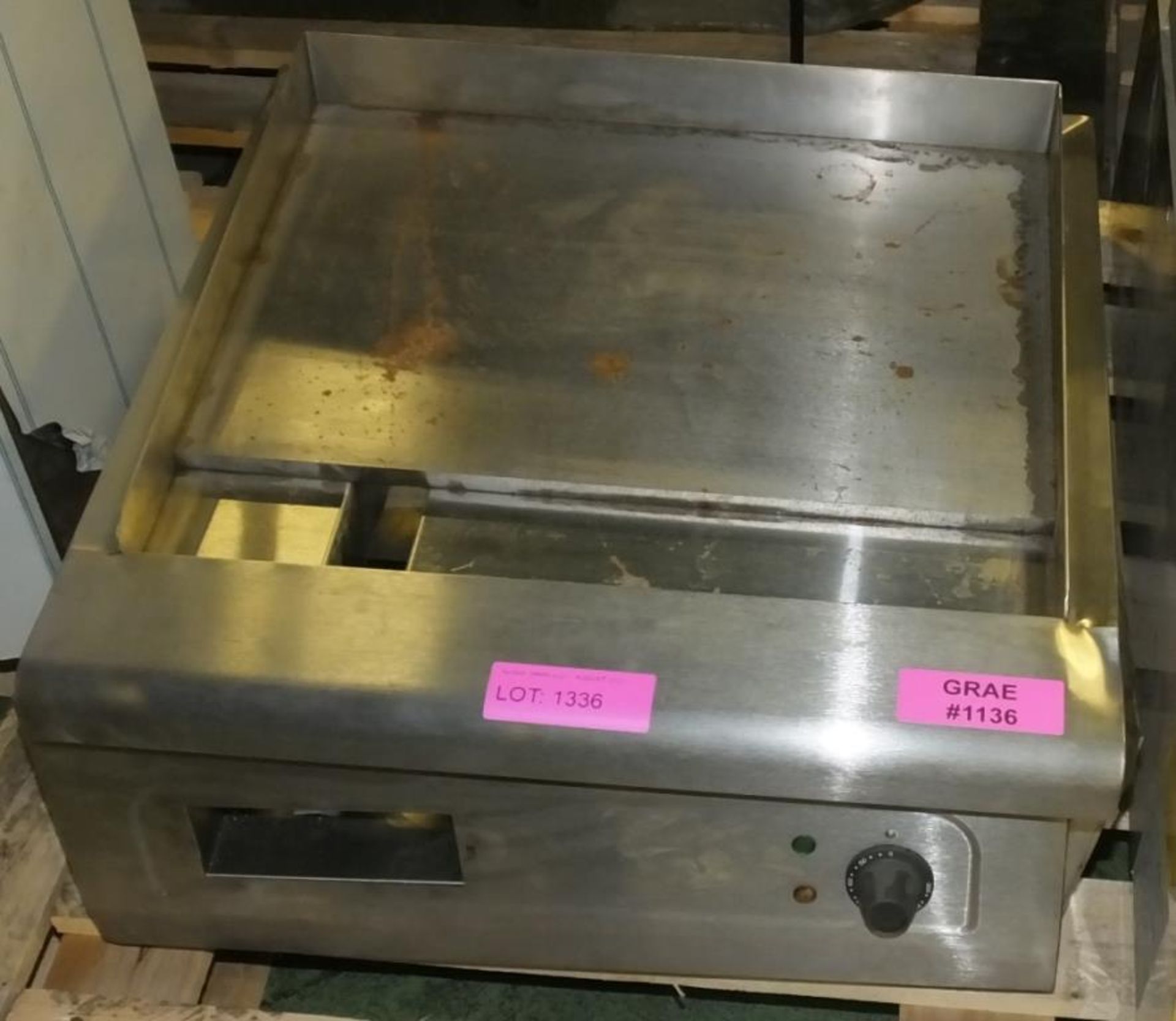 Burco BCO CTGD01 Griddle - Spares or repair.