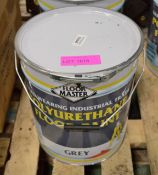 20 litres Grey Polyurethane Floor Paint.