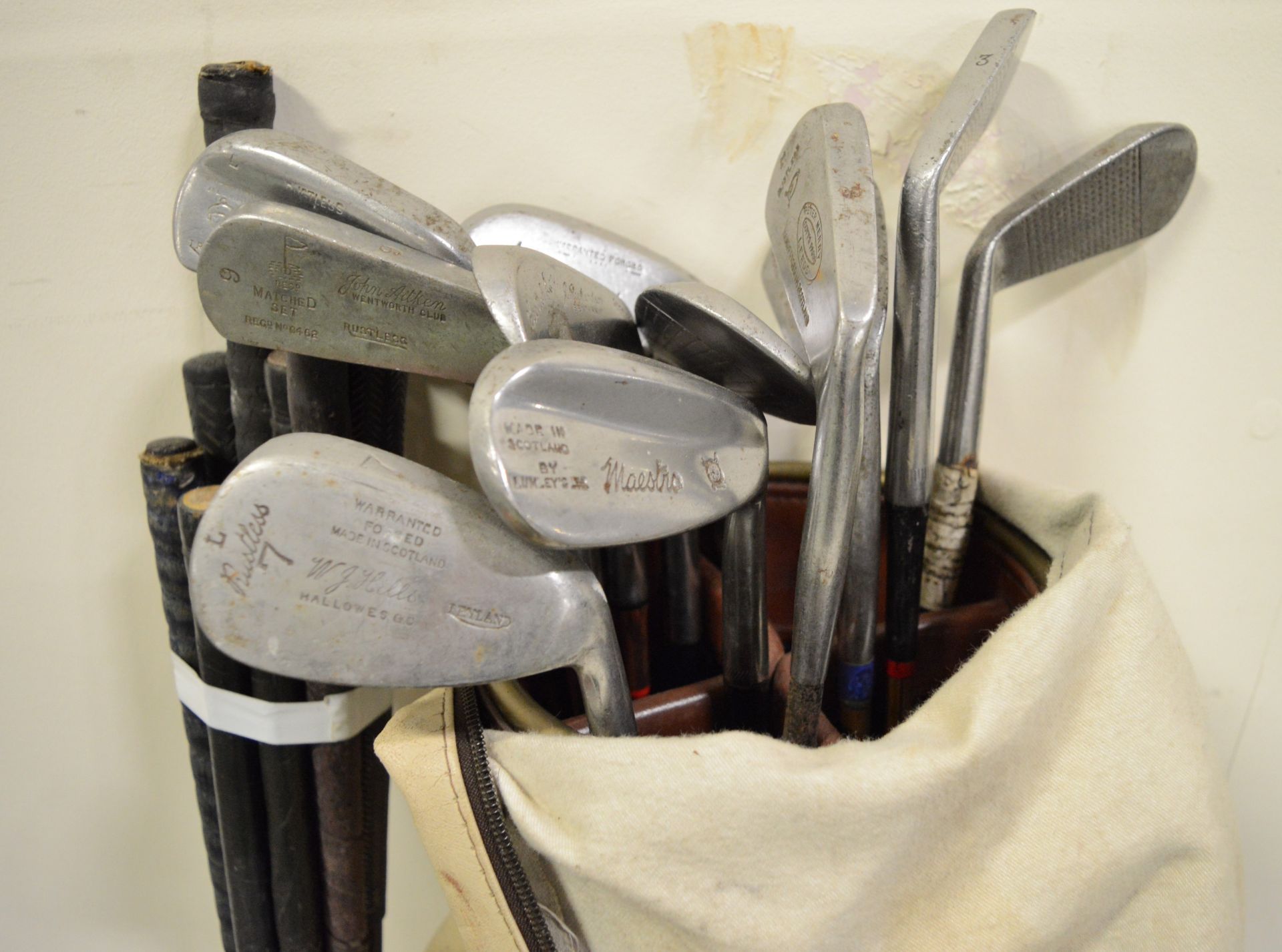 Numerous Golf Clubs & Bag. - Image 2 of 4