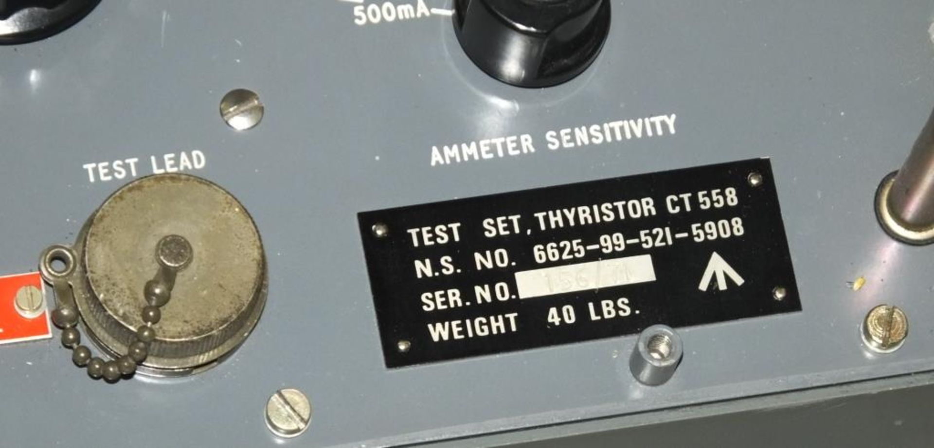 5x CT558 Thyristor Test Set Units - Image 3 of 3