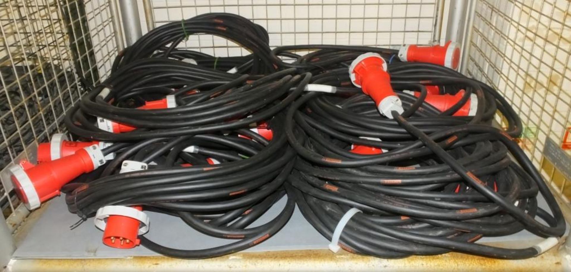 10x Extension Cable 32A 3 Phase