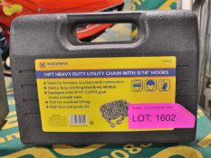 Marksman Heavy Duty 14ft Chain with 5/16" Hooks,