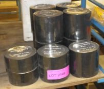 10x Rolls Tradesman heavy duty PVC tape 100mm x 33M, 2x Rolls Tradesman heavy duty PVC tap