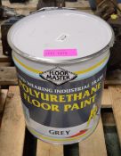 20 litres Grey Polyurethane Floor Paint.