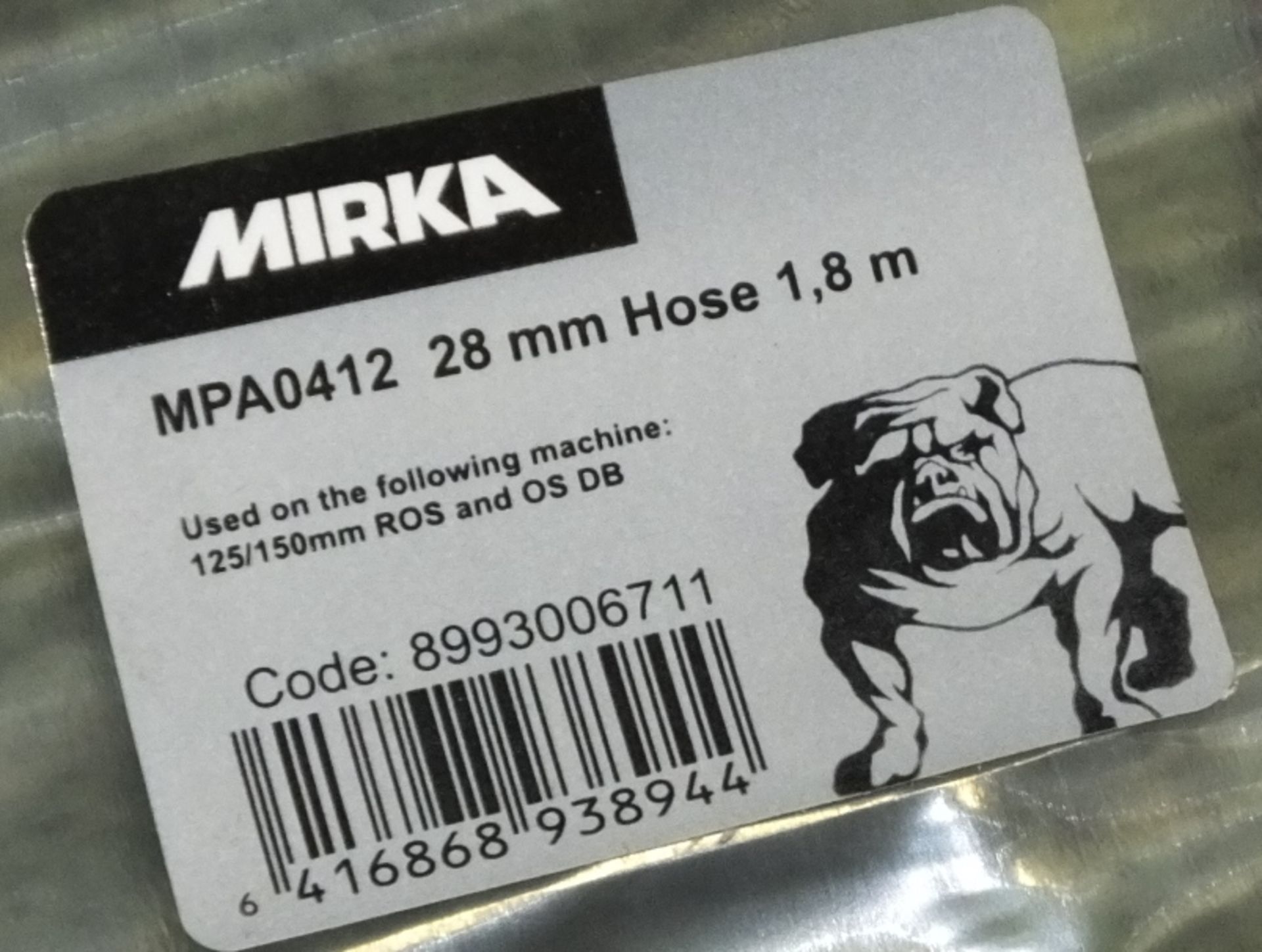 40x Mirka Vacuum hoses 1.8M x 28mm - MPA0412 - Image 4 of 5