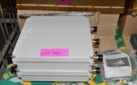 Commscope Twin Triplexer E14F10P10. 694-862/880-960/1800-2100-2300-2600, DC Smart Bypass.