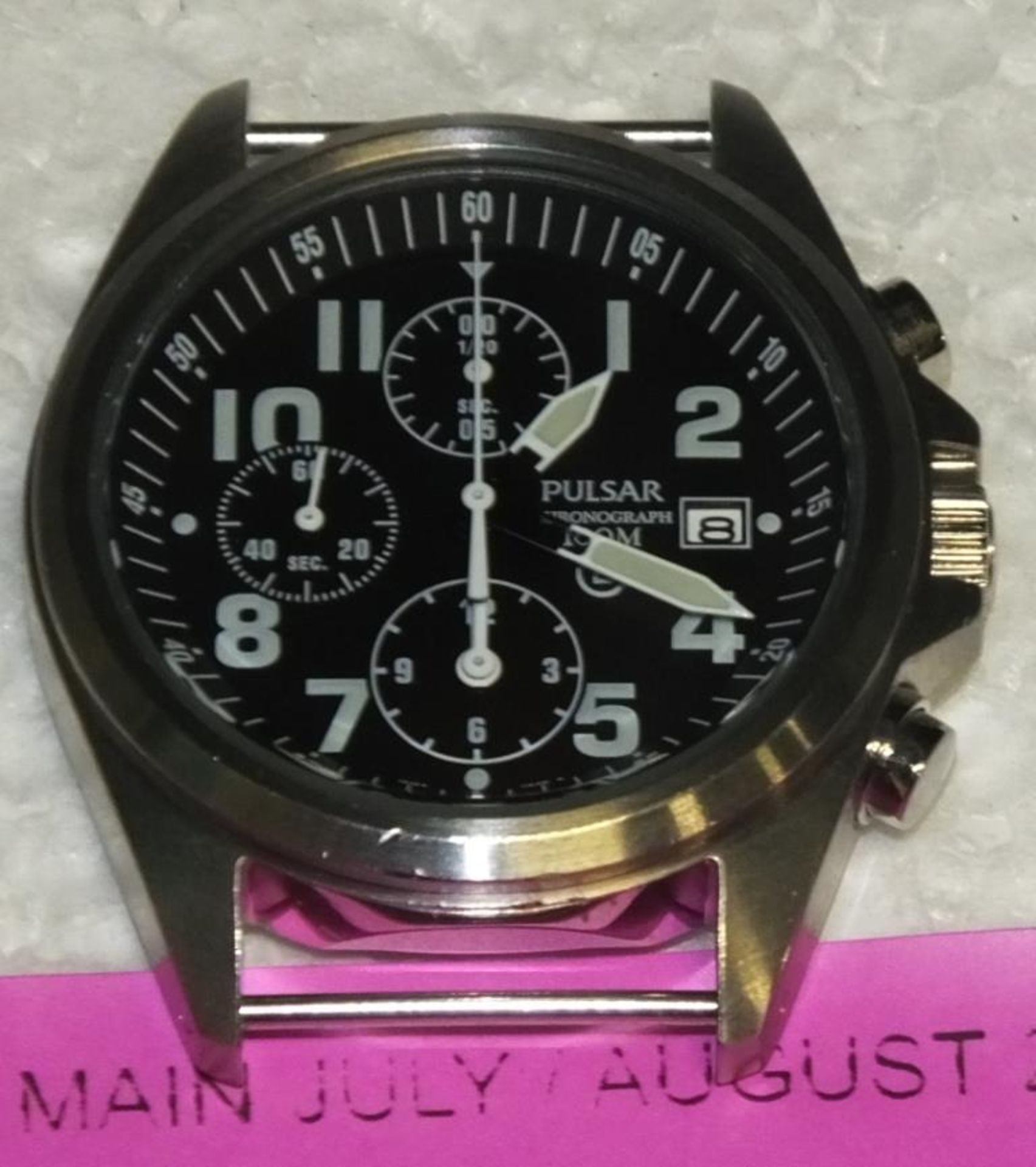 Pulsar Chronograph Watch 100m - Image 2 of 3