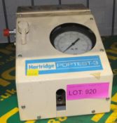 Hartridge Poptest 3 Nozzle Tester Unit