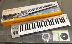 M-Audio KeyRig 49 Synth-Action Keyboard USB