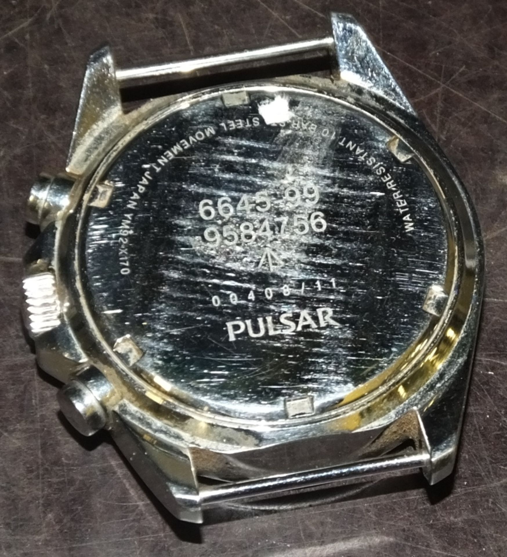 Pulsar Chrongraph Watch 100m - Image 3 of 3