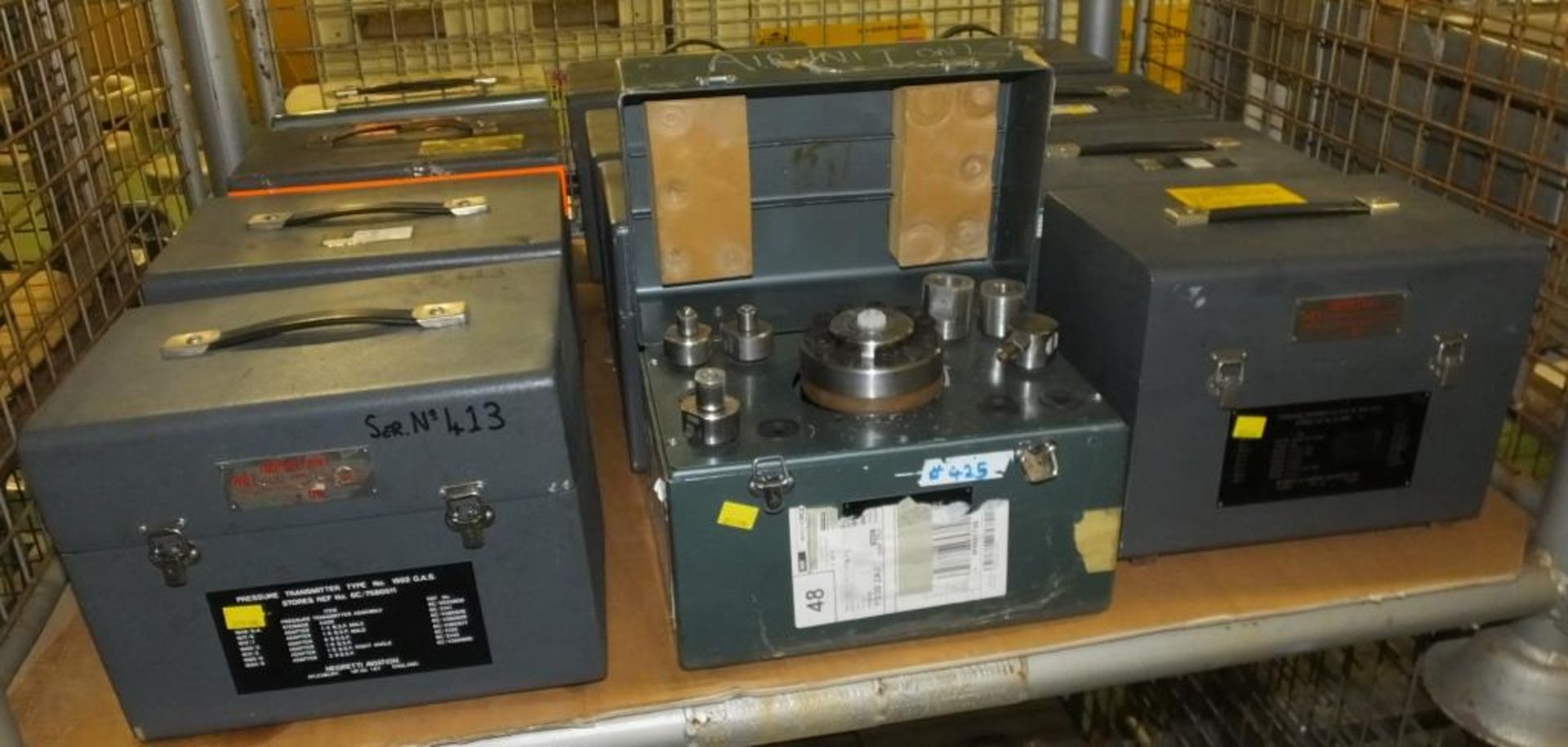 12x Negretti+Zambra Pressure Transmitter Test Units