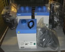 3x Pace Arm-Evac 250 Fume Extractor Units + Accessories