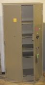 2 Door Office Cabinet L920 x W450 x H1830mm.