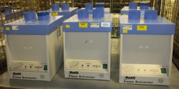 6x Pace Arm-Evac 250 Fume Extractor Units