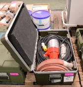 Grindex Minex 110V TypeG1005 Submersible Pump & Hose In a Case,