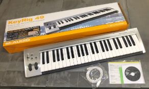 M-Audio KeyRig 49 Synth-Action Keyboard USB