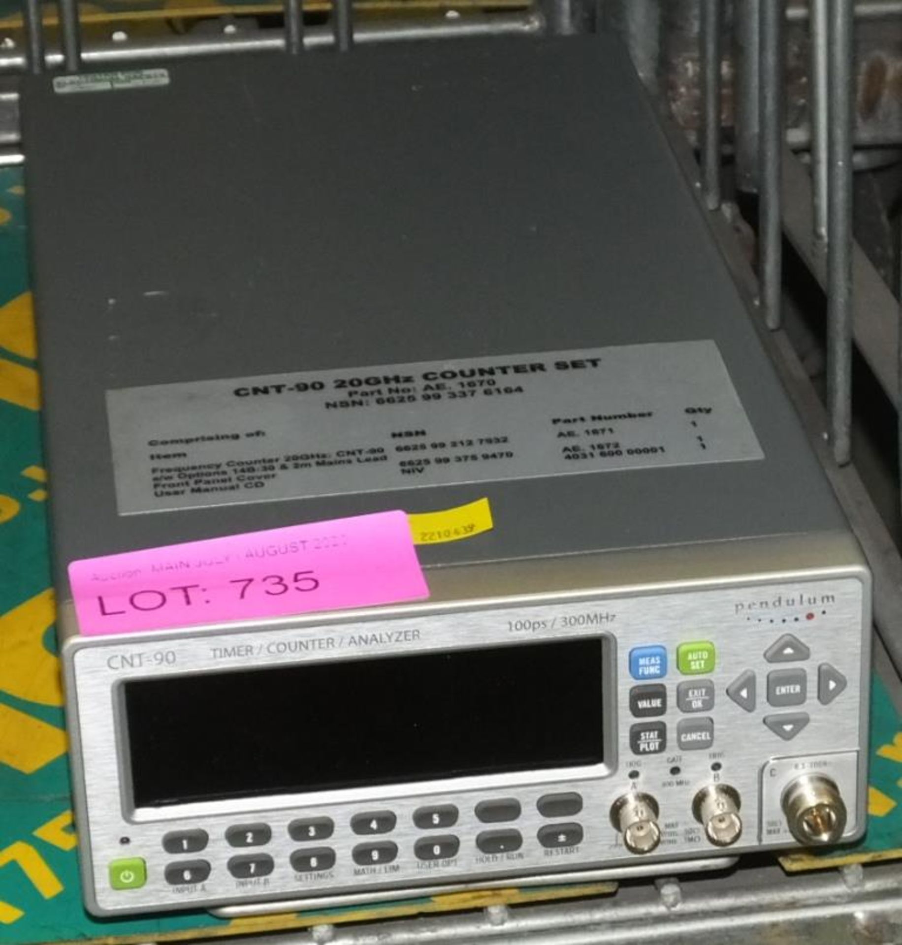 Pendulum CNT-90 Timer / Counter / Analyzer - 100ps / 300MHz