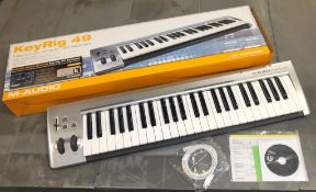 M-Audio KeyRig 49 Synth-Action Keyboard USB