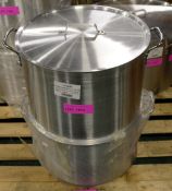 2x Longlife 34 litre Cooking Pots.