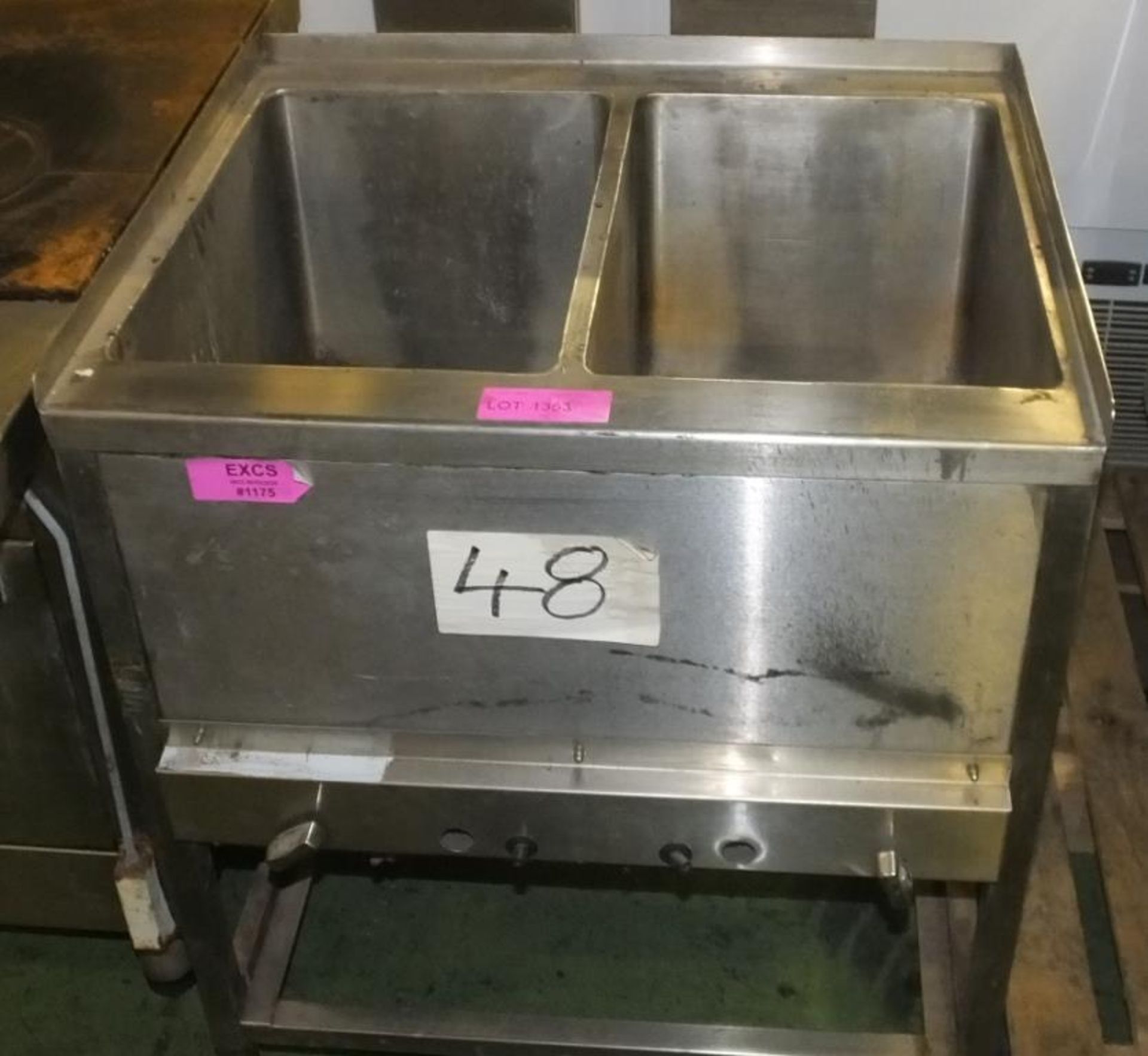 Double Deep Fat Fryer - Spares or repair.