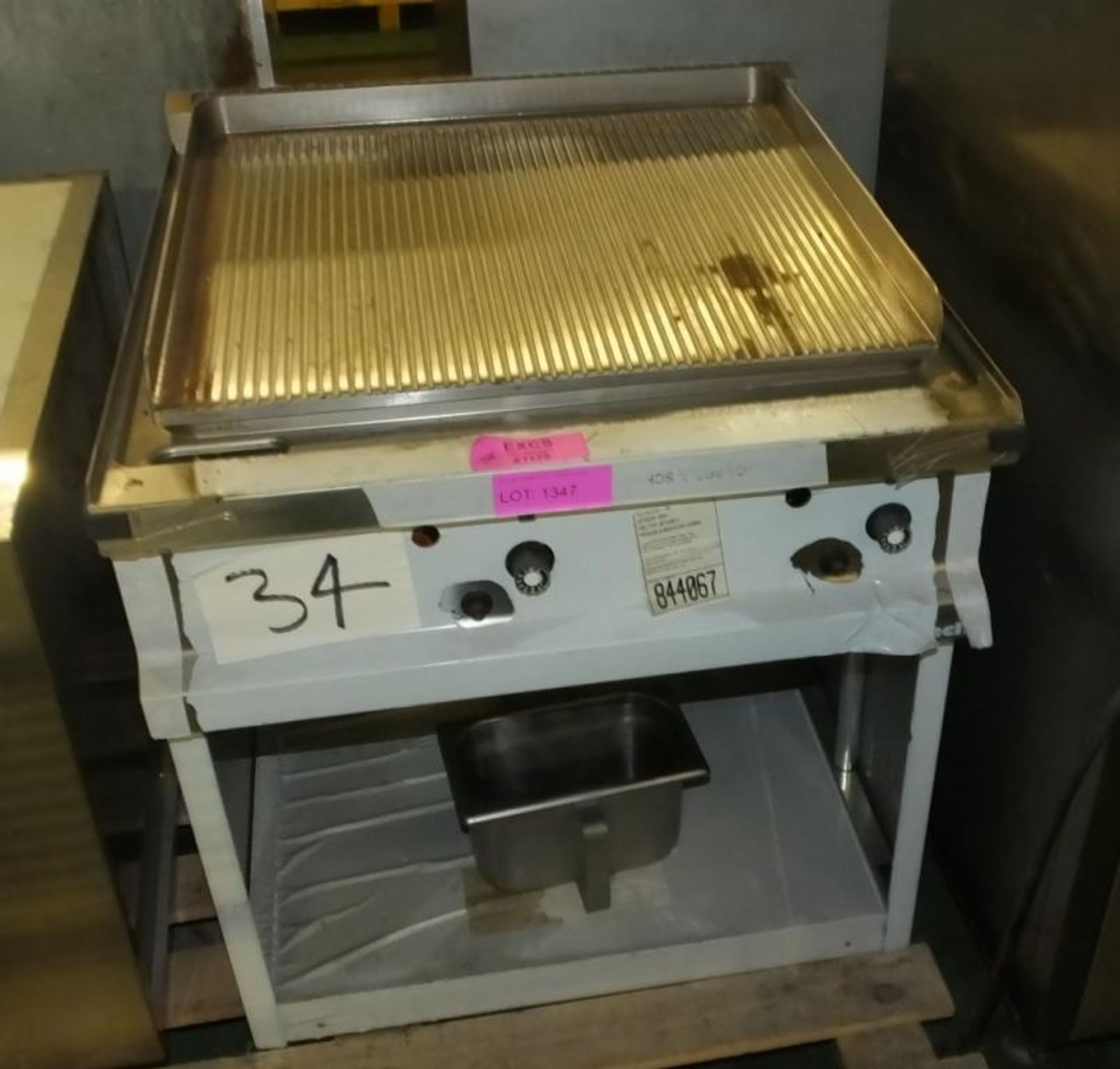 Gas Fired Griddle W700 x D760 x H700mm.