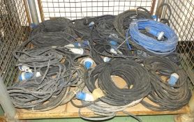 20x Various Lengths 240v External Extension Cables