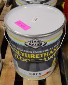 20 litres Grey Polyurethane Floor Paint.