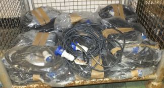 25x Lewden PM16 16amp 2P Electric Extension Cables