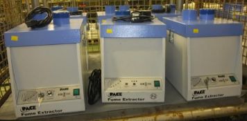 6x Pace Arm-Evac 250 Fume Extractor Units