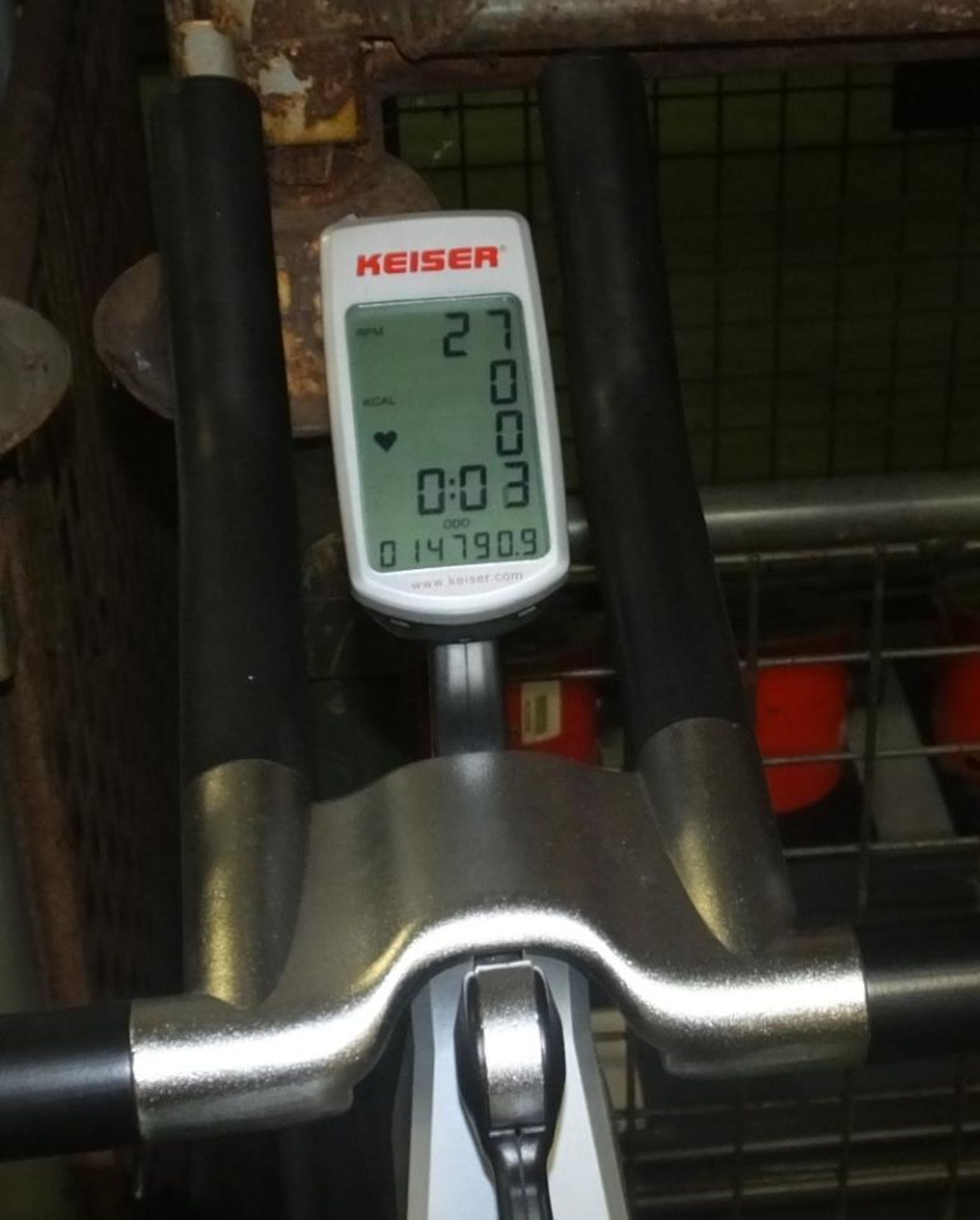 Keiser M3 Spinning Bike with display module - Image 3 of 3