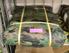 20x Camouflage Tarpaulin 2.4 x 3.0m