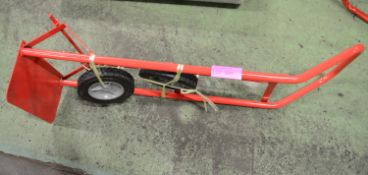 Red Two-Wheel Sack Barrow,