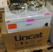 Lincat IP21B Heated Food Dispenser.