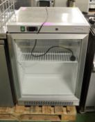 Tefcold UR200GS Glass Fronted Refrigerator.